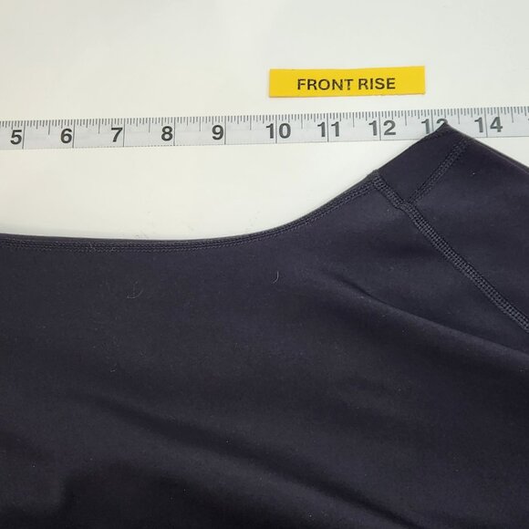 Old Navy Powersoft Crop Leggings Womens 2X Black Plus Capri Side Pocket Gym Z03X - Picture 6 of 7